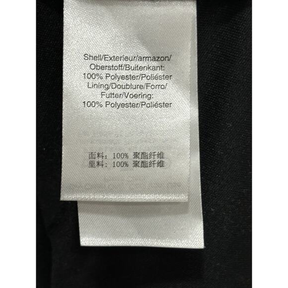 DKNY Donna Karan Polka Dot Midi Dress Romantic Short Sleeve Black New NWT - Picture 4 of 6